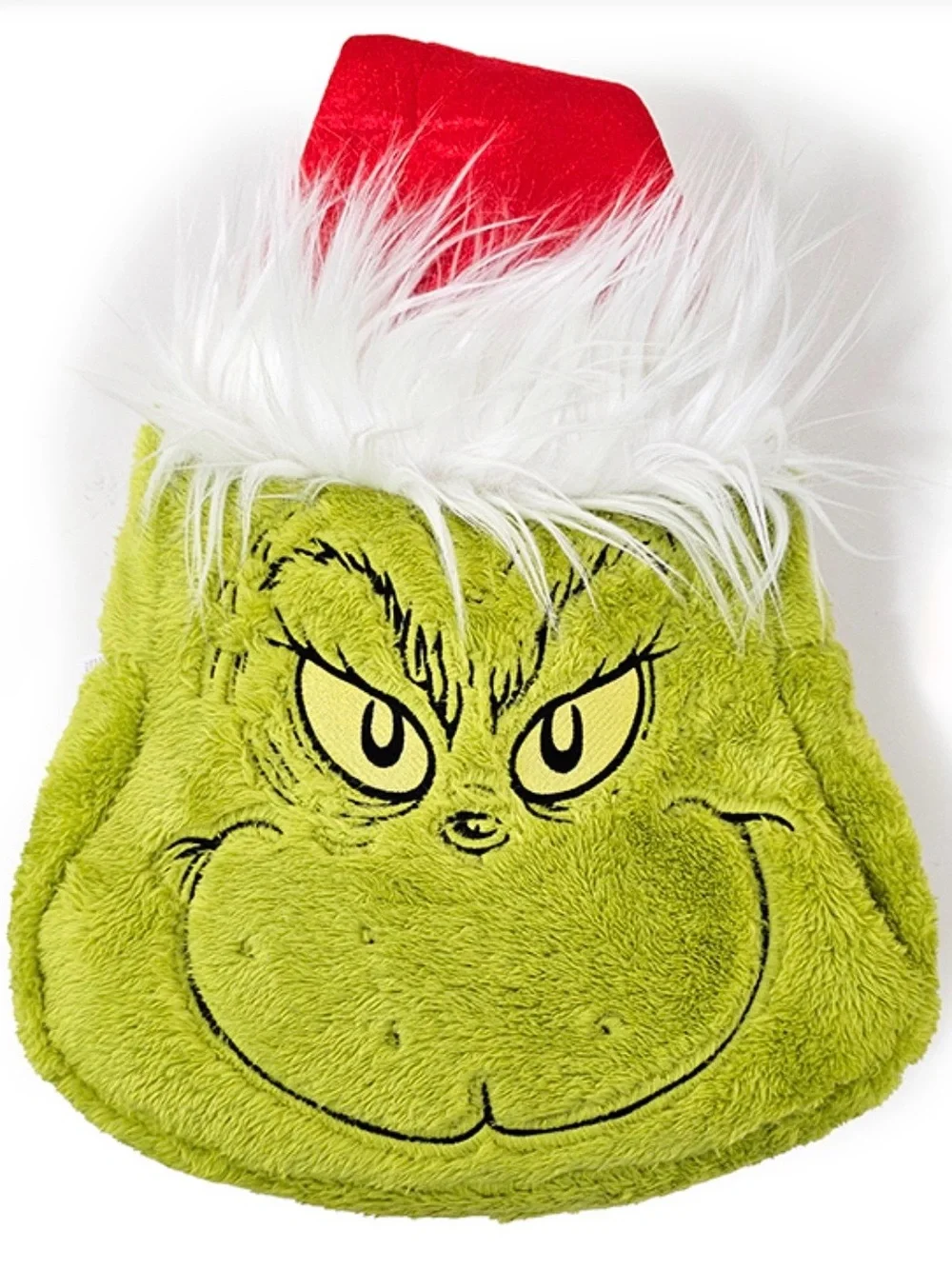 Universal Grinchmas Plush Backpack with Santa Hat , Naughty and Nice straps